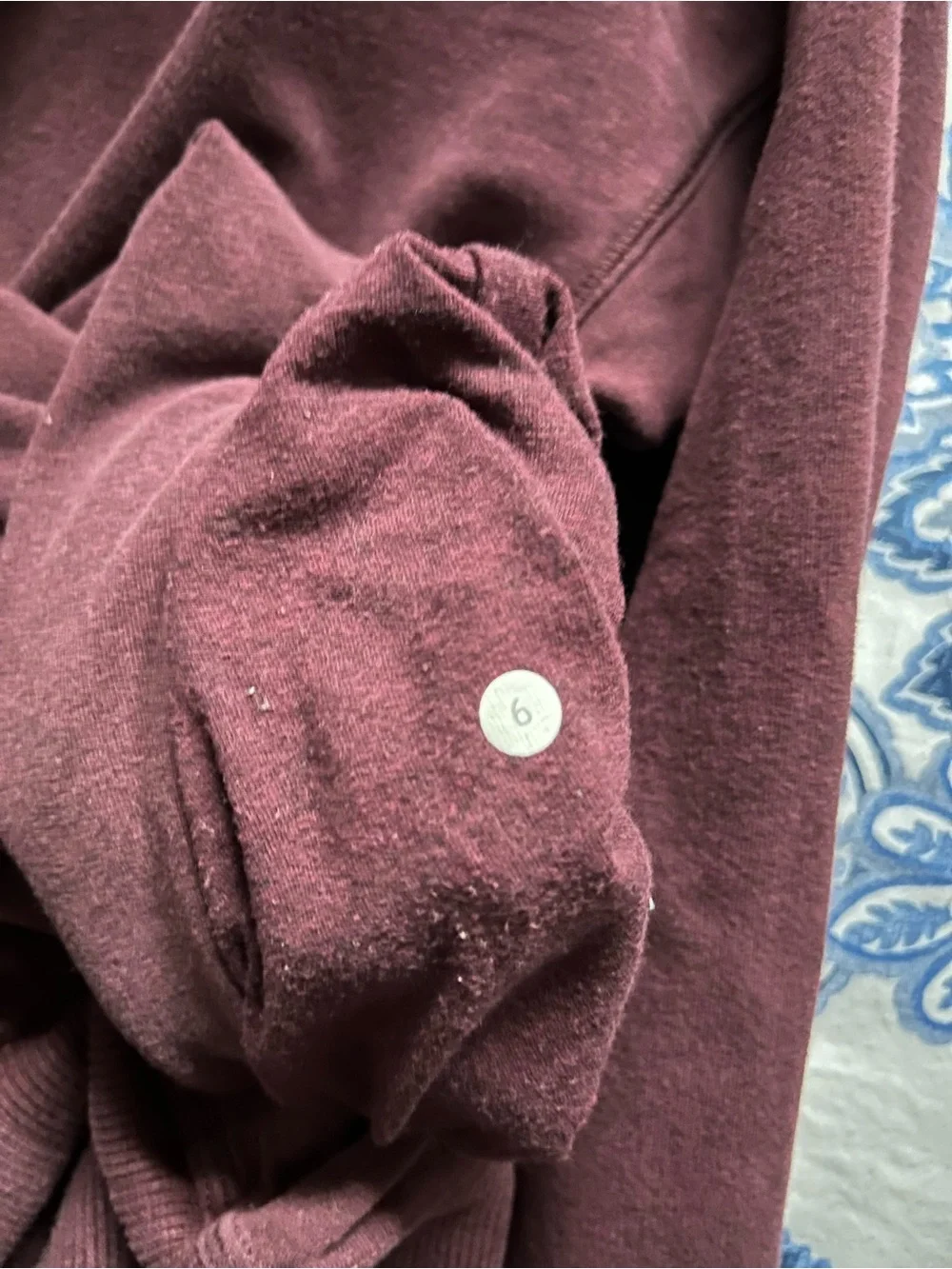 Lululemon On The Double Pullover Cowl Neck Hoodie Sweatshirt